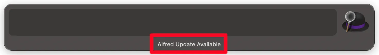 Alfred-アップデート通知